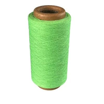 Przędza bawełniana z recyklingu Ne 12/1 Apple Green